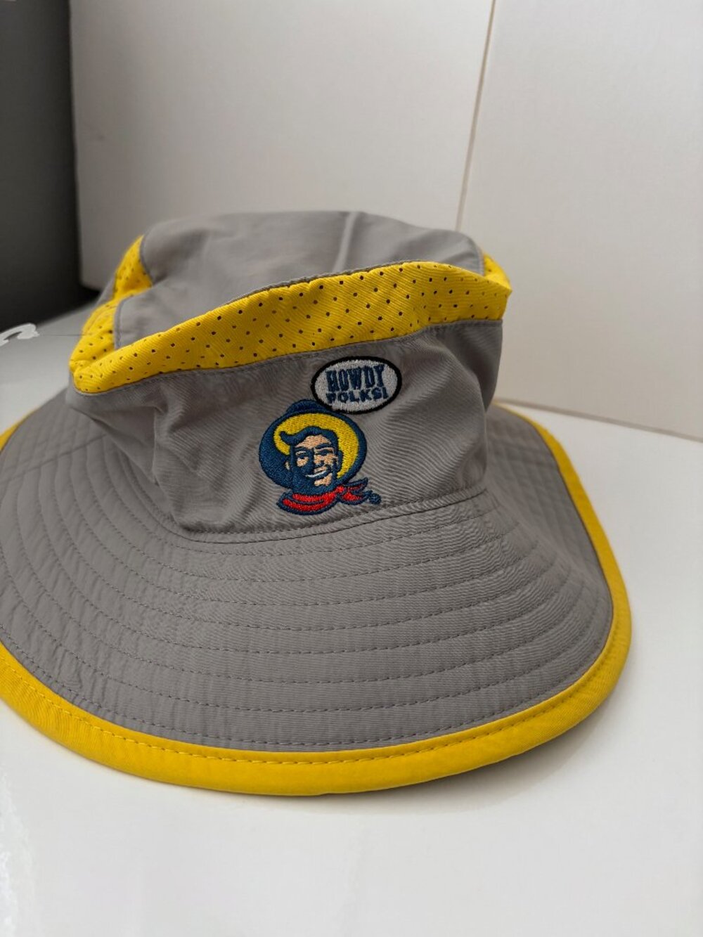 Texas State Fair Big Tex Kids Bucket Hat NWOT Nylon w/ vent